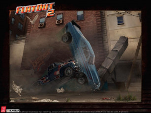 Картинка flatout видео игры flat out