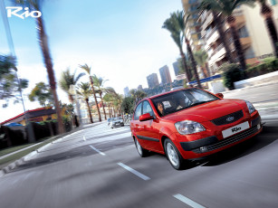 Картинка kia rio автомобили