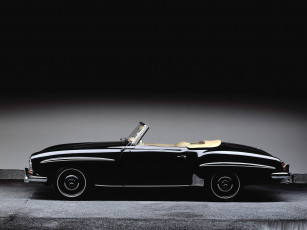 Картинка mercedes benz sl w121 автомобили
