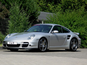 Картинка porsche h&r 911 turbo автомобили