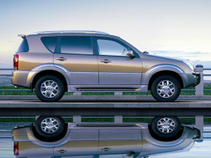 Картинка ssang yong rexton автомобили