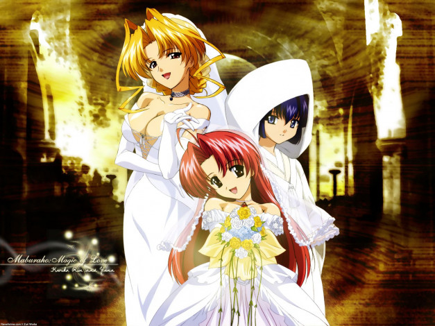 Обои картинки фото аниме, maburaho