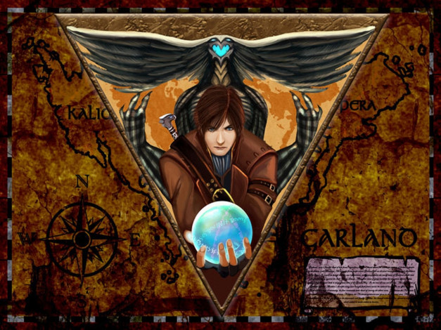 Обои картинки фото chrono, thread, main, visual, фэнтези, маги