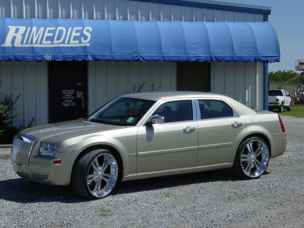 Обои картинки фото chrysler, 300c, dub, автомобили