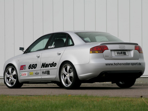 Обои картинки фото h&r, audi, a4, автомобили