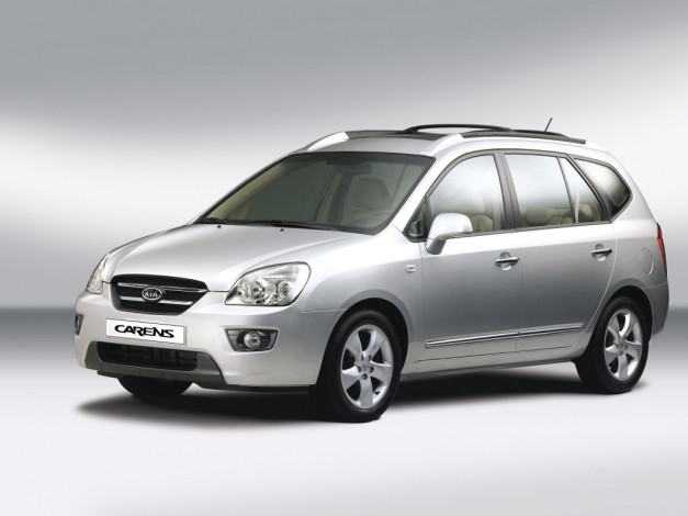 Обои картинки фото kia, carens, автомобили