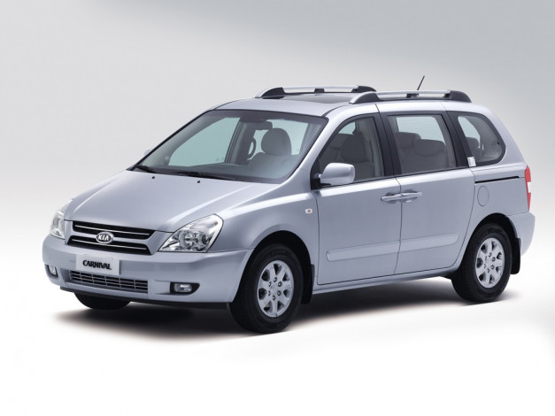 Обои картинки фото kia, carnival, автомобили