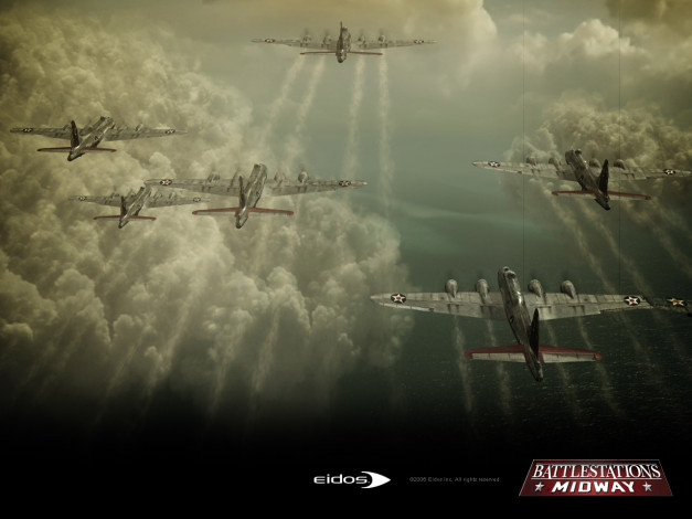 Обои картинки фото видео, игры, battlestations, midway
