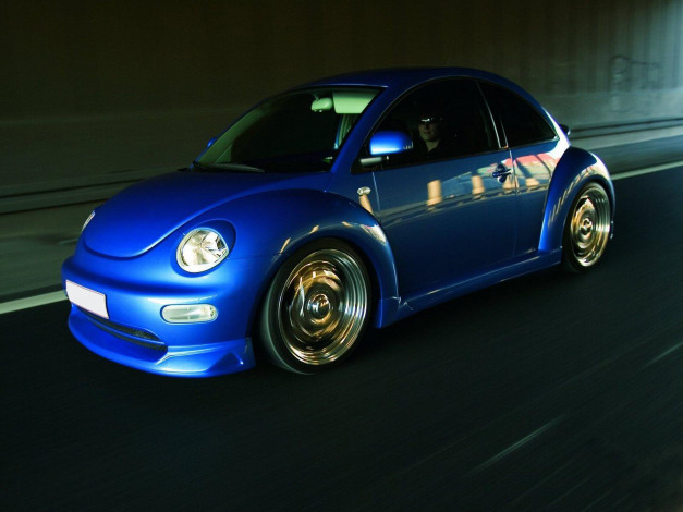 Обои картинки фото volkswagen, new, beetle, tuning, автомобили