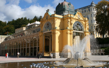 Картинка города фонтаны