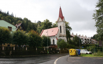 Картинка города католические соборы костелы аббатства