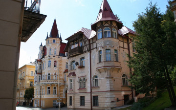 Картинка города здания дома