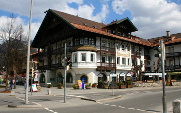 Картинка города здания дома