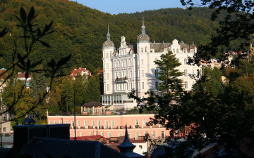 Картинка города здания дома