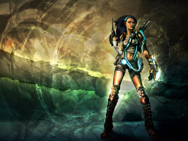 Обои картинки фото фэнтези, девушки