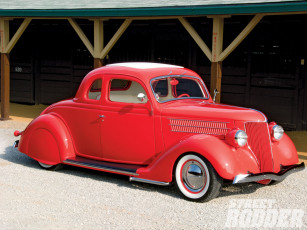 Картинка 1936 ford custom coupe автомобили classic car