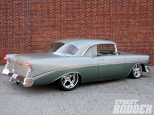 обоя 1956, chevrolet, bel, air, автомобили