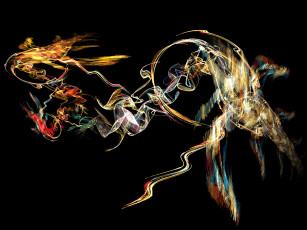 Картинка 3д графика abstract абстракции узор фон