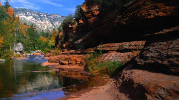 Картинка природа реки озера лес река горы