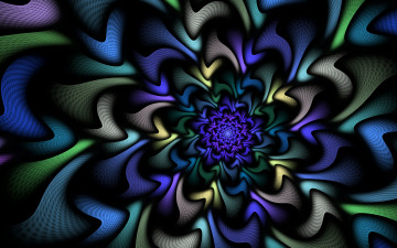 Картинка 3д графика fractal фракталы фон фрактал узор график