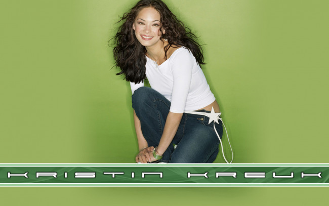 Обои картинки фото Kristin Kreuk, девушки, , , улыбка