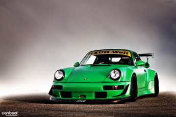 Картинка автомобили porsche rwb