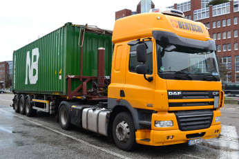 Картинка daf автомобили daf+ выставка улица шасси автобусы нидерланды nv trucks тягачи седельные