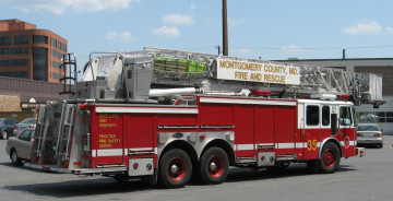 Картинка автомобили пожарные+машины автомобиль спецтехника пожарный красный колеса