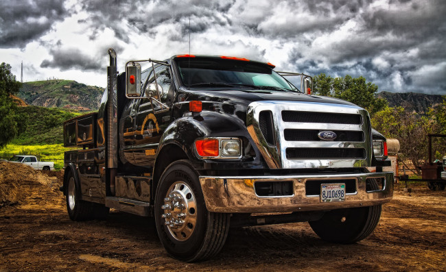 Обои картинки фото автомобили, ford trucks, тяжелый, грузовик