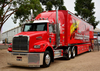 Картинка western+star автомобили тягач седельный грузовик тяжелый