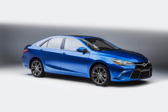 обоя автомобили, toyota, 2015г, синий, edition, special, camry