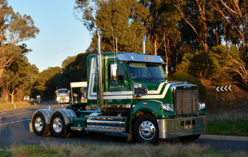 Картинка freightliner автомобили тягач тяжелый грузовик седельный