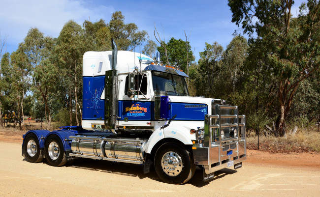 Обои картинки фото western star, автомобили, тягач, седельный, грузовик, тяжелый