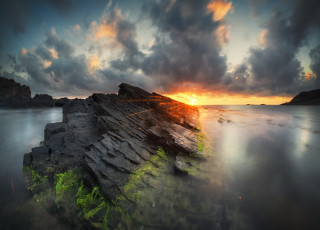 Картинка природа восходы закаты закат пейзаж