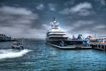 Картинка корабли Яхты суперяхта