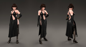 Картинка 3д+графика аниме+ anime фон взгляд девушка