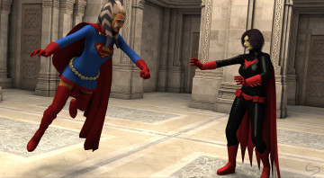 Картинка 3д+графика существа+ creatures халки взгляд фон