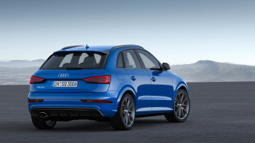 обоя автомобили, audi, сини, 2016г, 8u, performance, rs, q3
