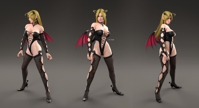 Обои картинки фото 3д графика, аниме , anime, фон, взгляд, девушка