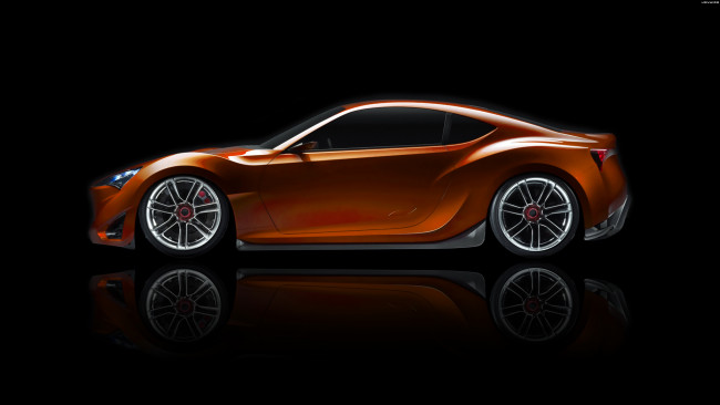 Обои картинки фото автомобили, scion, автомобиль, фон