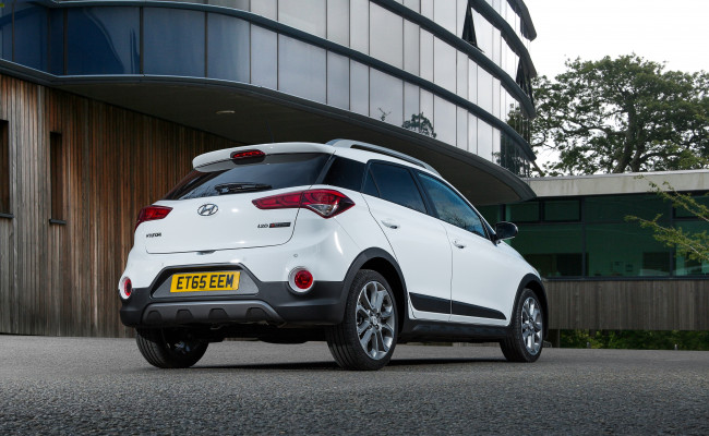 Обои картинки фото автомобили, hyundai, i20, active, uk-spec, 2016г