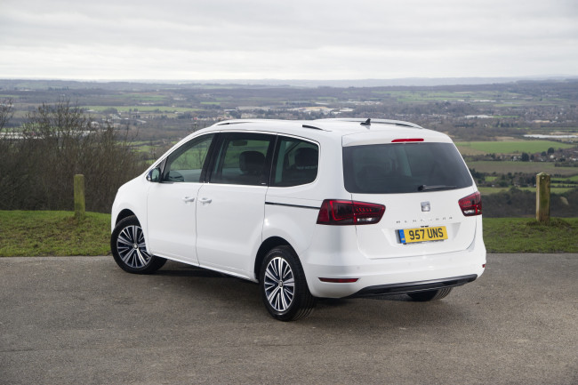 Обои картинки фото автомобили, seat, 2015г, 7n, conncet, alhambra