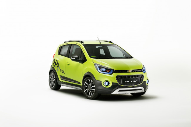 Обои картинки фото автомобили, chevrolet, beat, activ, concept, 2016г