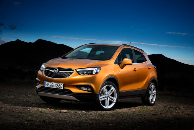 Обои картинки фото автомобили, opel, mokka, x, 2016г