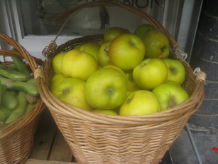 Картинка еда Яблоки плоды