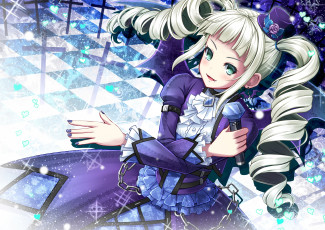 Картинка аниме aikatsu фон взгляд девушка