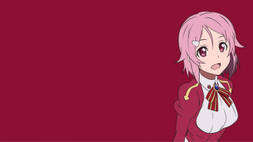 Картинка аниме sword+art+online девушка взгляд фон