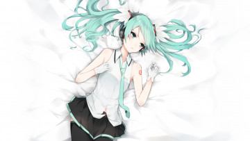 Картинка аниме vocaloid hatsune miku