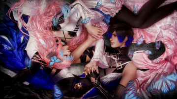 Картинка фэнтези люди парень девушка