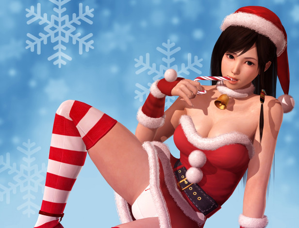 Обои картинки фото 3д графика, праздники , holidays, фон, взгляд, девушка